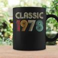 Klassisch 1978 Vintage 45 Geburtstag Geschenk Classic Tassen Geschenkideen