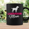 Labrador Mom Tassen mit Hunde-Silhouette, Ideal für Hundefreundinnen Geschenkideen