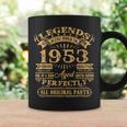 Legends Born In 1953 Vintage 70Th Birthday 70 Years Old Coffee Mug Gifts ideas