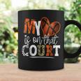 Leopard Basketball Mom My Heart Is On That Court Basketball Coffee Mug Gifts ideas