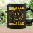 Leopard Hippie Face Retro Groovy Mardi Gras Funny Coffee Mug Gifts ideas