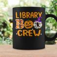 Library Boo Crew School Librarian Halloween Library Book V7 Coffee Mug Gifts ideas