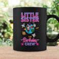 Little Sister Of The Birthday Crew Space Party Planet Bday Coffee Mug Gifts ideas