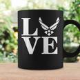 Love Air Force Proud Air Force Girlfriend Women Coffee Mug Gifts ideas