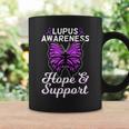 Lupus Awareness Shirt Butterfly Ribbon World Lupus Day Gift Coffee Mug Gifts ideas