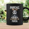 Lustiges Panda Tassen: Pandas sind süß - Ich bin ein Panda - Schwarz Geschenkideen