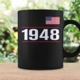 Made in 1948 Tassen mit Amerikanischer Flagge, Vintage Geburtstag Geschenkideen