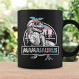 Mamasaurus Dinosaur Mama Saurus Protect Trans Kids Mom Ally Coffee Mug Gifts ideas