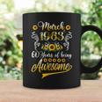 March 1963 Sunflower 60 Year Old 60Th Birthday Gifts Women Coffee Mug Gifts ideas