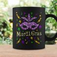 Mardi Gras 2023 - Womens Girls Mask Beads New Orleans Party Coffee Mug Gifts ideas