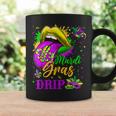Mardi Gras Dripping Lips Funny Mardi Gras Drip Colors V2 Coffee Mug Gifts ideas