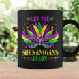 Mardi Gras Women Fat Tuesday Let The Shenanigans Begin Coffee Mug Gifts ideas
