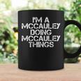 Mccauley Funny Surname Family Tree Birthday Reunion Gift Coffee Mug Gifts ideas