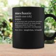 Mechanic Definition Dad Car Guy Garage Fathers Day Gift Coffee Mug Gifts ideas