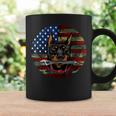 Mechanic Doberman American Flag Camouflage Army Dobie Camo Coffee Mug Gifts ideas