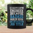 Mechanical Engineer Badass Problem Solver Is No Job Title Coffee Mug Gifts ideas