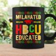 Melanated Hbcu Educated Historically Black African Pride Coffee Mug Gifts ideas