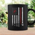 Mens American Electritian Usa Flag Patriot Handyman Dad Birthday Coffee Mug Gifts ideas
