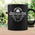 Mens Awesome Dads Have Tattoos And Beards Funny Father Dad Coffee Mug Gifts ideas