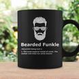 Mens Bearded Funkle Funny Uncle Definition Coffee Mug Gifts ideas
