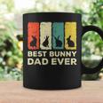 Mens Best Bunny Dad Ever Rabbit Dad Rabbit Bunny Coffee Mug Gifts ideas