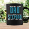 Mens Best Dad And Stepdad Fathers Day Birthday Gift Men Coffee Mug Gifts ideas