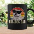 Mens Bulldog Dad Funny Vintage Sunglasses Dog English Bulldog Coffee Mug Gifts ideas