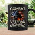 Mens Combat Veteran Operation Desert Storm Soldier Coffee Mug Gifts ideas