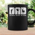 Mens Dad Hunter Myth Legend Hunting Archery Deer Hunter Men Gift Coffee Mug Gifts ideas