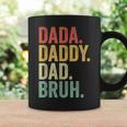 Mens Dada Daddy Dad Bruh Funny Fathers Day Dad Vintage Coffee Mug Gifts ideas