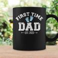 Mens First Time Dad 2023 Pregnancy Announcement Coffee Mug Gifts ideas