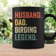 Mens Funny Birder Husband Dad Birding Legend Vintage Coffee Mug Gifts ideas