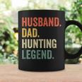 Mens Funny Hunter Husband Dad Hunting Legend Vintage Coffee Mug Gifts ideas