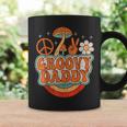 Mens Groovy Daddy 70S Aesthetic Nostalgia 1970S Hippie Dad Retro Coffee Mug Gifts ideas