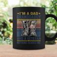 Mens Im Dad Granddaddy And A Veteran For Fathers Day Coffee Mug Gifts ideas