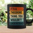 Mens Its A Theodore Thing - Theodore Name Personalized Coffee Mug Gifts ideas