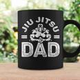 Mens Jiu Jitsu Dad For Men Martial Arts Brazilian Jiujitsu Coffee Mug Gifts ideas