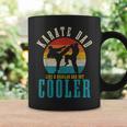 Mens Karate Dad Like A Regular Dad But Cooler Funny Vintage Coffee Mug Gifts ideas