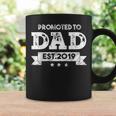 Mens Promoted To Dad Est 2021 Fathers Day Gift Coffee Mug Gifts ideas