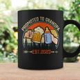 Mens Promoted To Grandpa 2023 Funny For New Grandpa Coffee Mug Gifts ideas