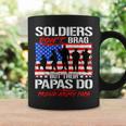 Mens Proud Army Papa Soldiers Dont Brag - Military Grandpa Gifts Coffee Mug Gifts ideas
