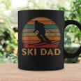 Mens Retro Ski Dad Sunset Winter Skiing Daddy Gift Father Skier Coffee Mug Gifts ideas