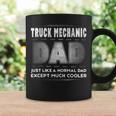 Mens Truck Mechanic Dad Much Cooler Father’S DayCoffee Mug Gifts ideas