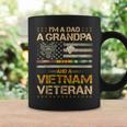 Mens Us Army Vietnam Veteran Dad Grandpa Vietnam Veteran Coffee Mug Gifts ideas