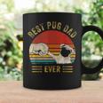 Mens Vintage Best Pug Dad Ever Funny Pug Daddy Fathers Day Gifts Coffee Mug Gifts ideas