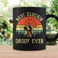 Mens Vintage Chicken Dad Best Cluckin Daddy Ever Proud Farmer Coffee Mug Gifts ideas