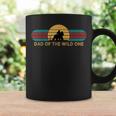 Mens Vintage Dad Of The Wild One Gorilla 1St Birthday Daddy Coffee Mug Gifts ideas
