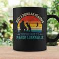Mens Vintage Fishing Regular Grandpa Trying Not To Raise Liberals Coffee Mug Gifts ideas