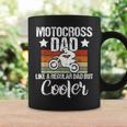 Mens Vintage Motocross Dad Dirt Bike Motocross Dirt Bike Coffee Mug Gifts ideas