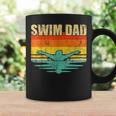 Mens Vintage Style Swimming Lover Swimmer Swim Dad Fathers Day Coffee Mug Gifts ideas